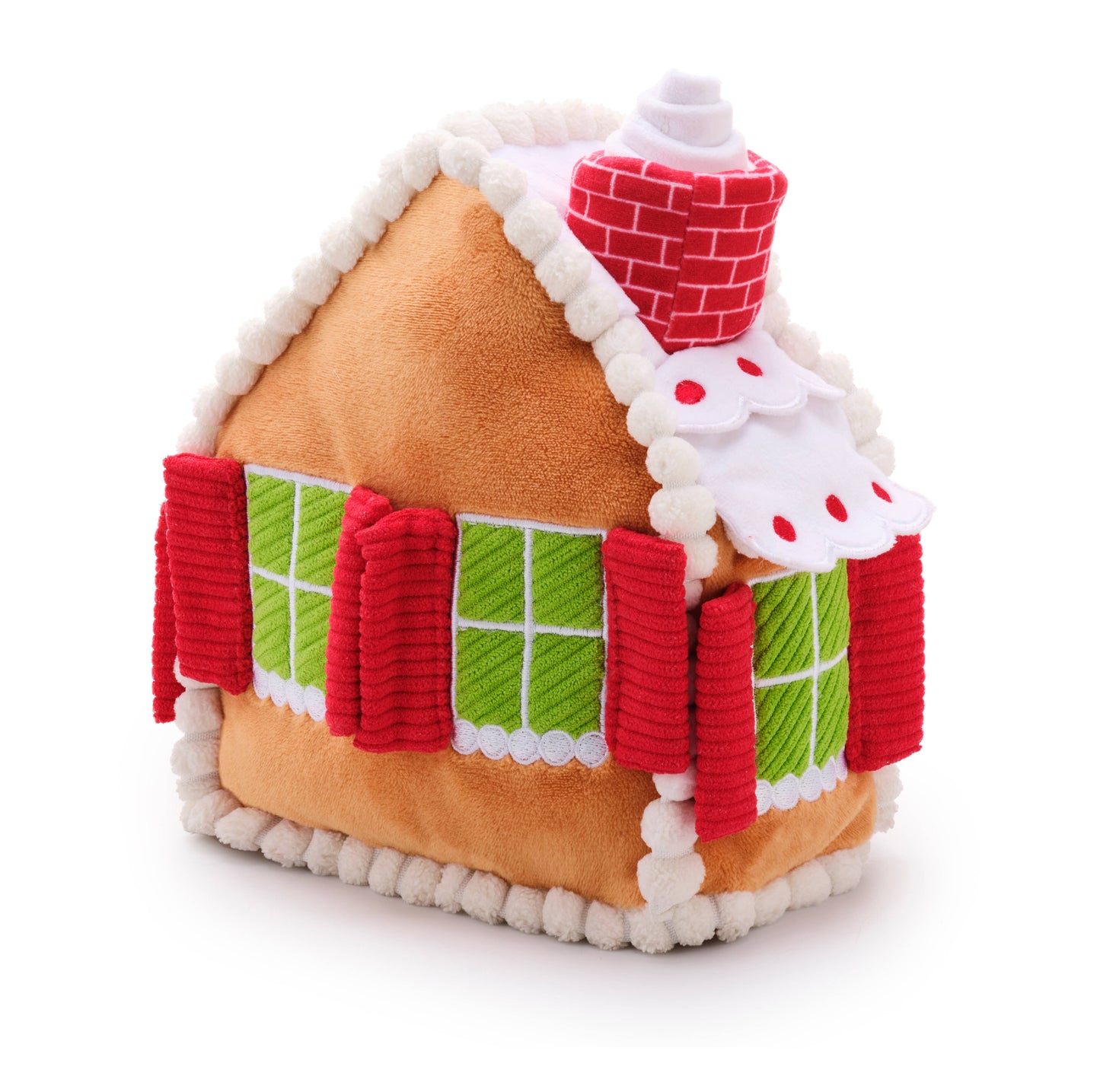 Foggy Dog Gingerbread House Snuffle Toy