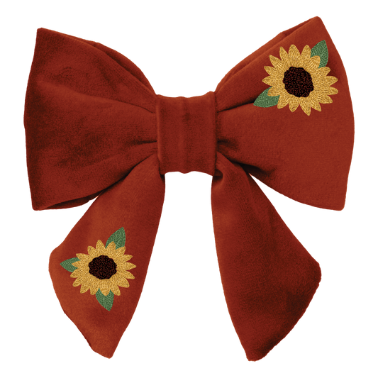 Sunflower Lady Bow