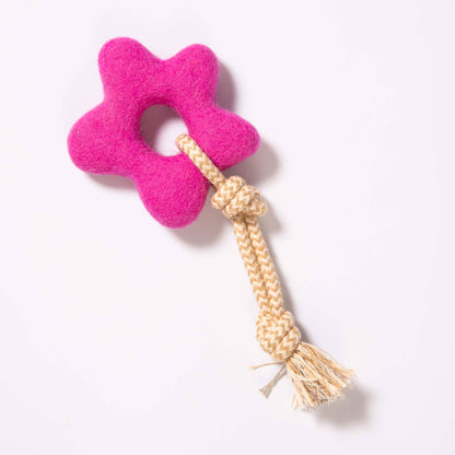 Awoo Pullin' Posies Felt Toy