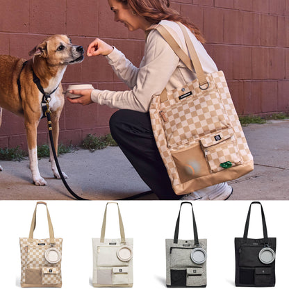 Park Pack Dog Gear Tote:Travel Bowl, Treat Pouch, Toy Pocket