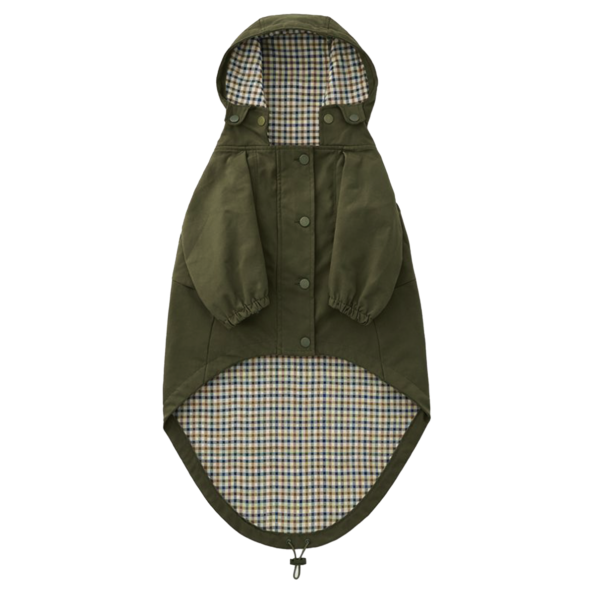 Olive Raincoat