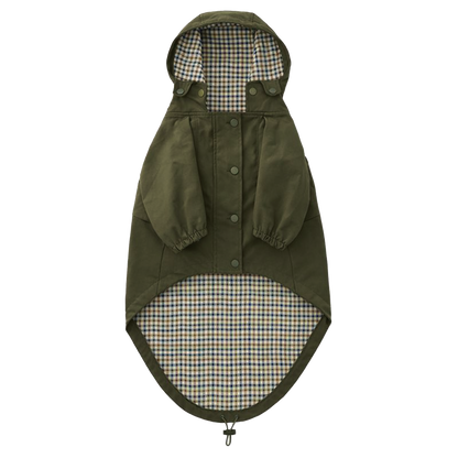 Olive Raincoat
