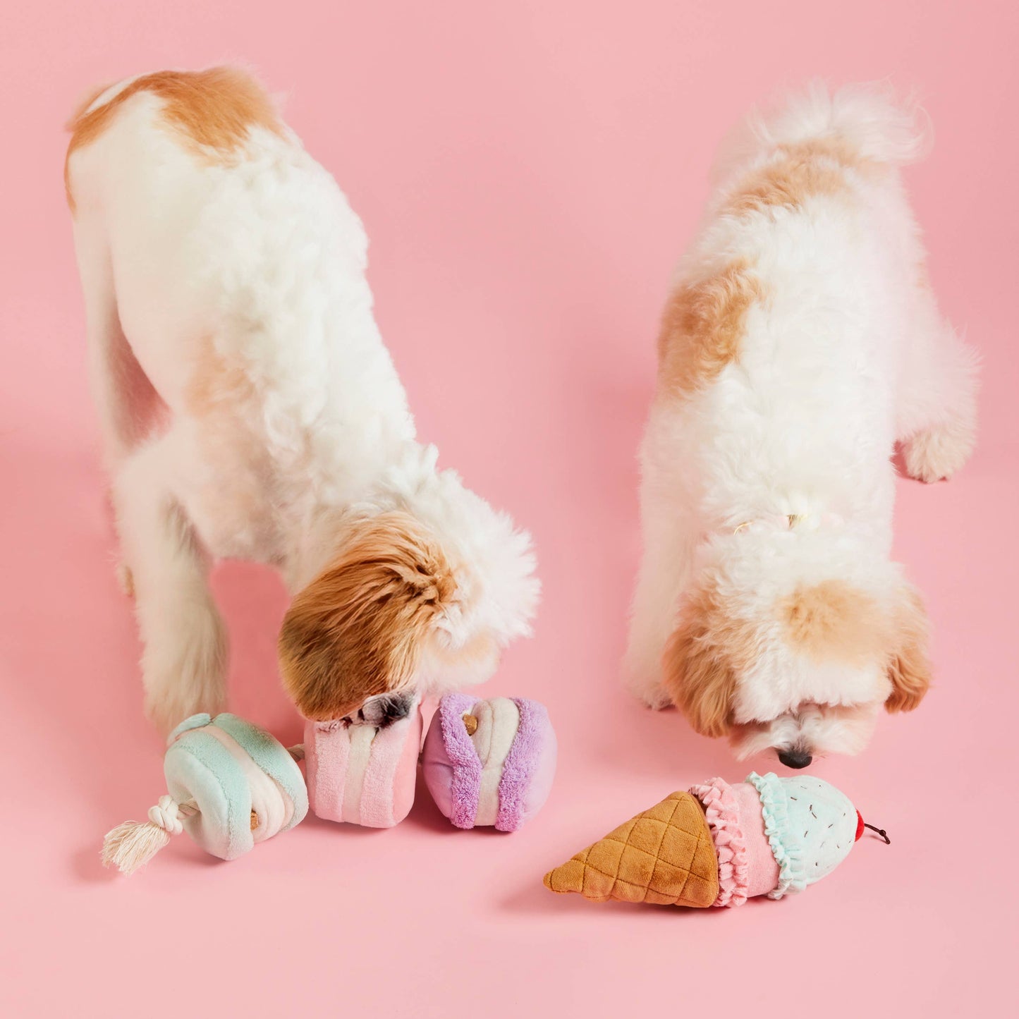 Ice Cream Snuffle Dog Toy
