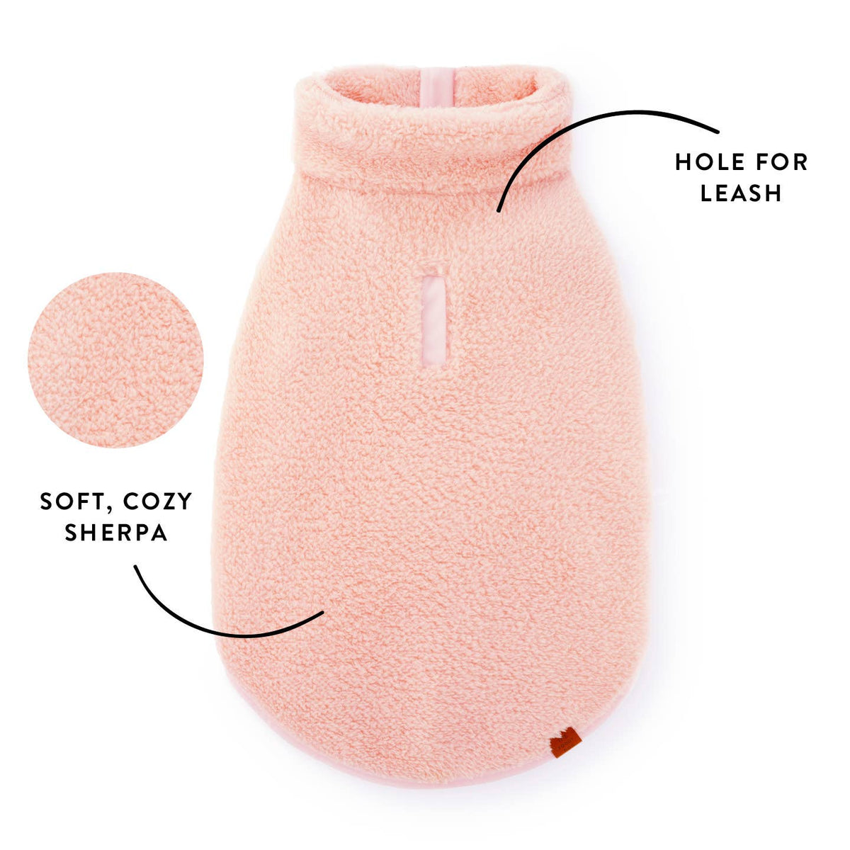 Pink Sherpa Quarter-Zip