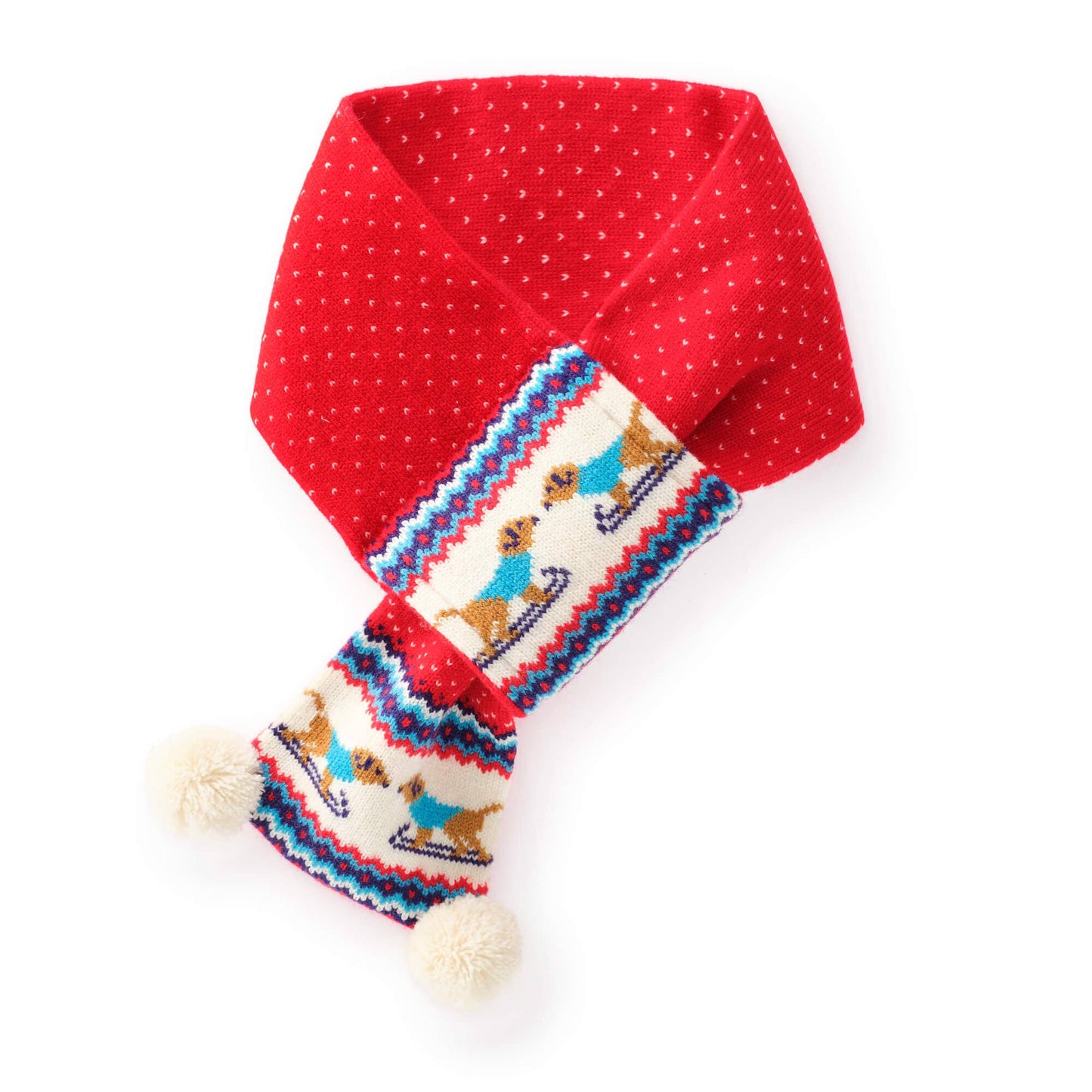 Foggy Dog Hit the Slopes Knit Scarf