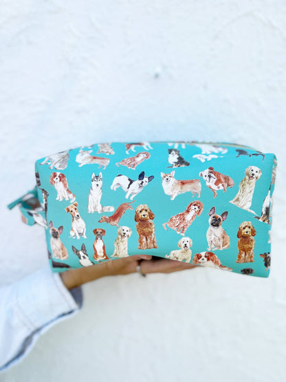 Dog gift bag, loaf, cute pouch | doodle, golden, frenchie