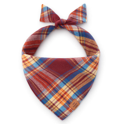 Marlow Plaid Dog Bandana