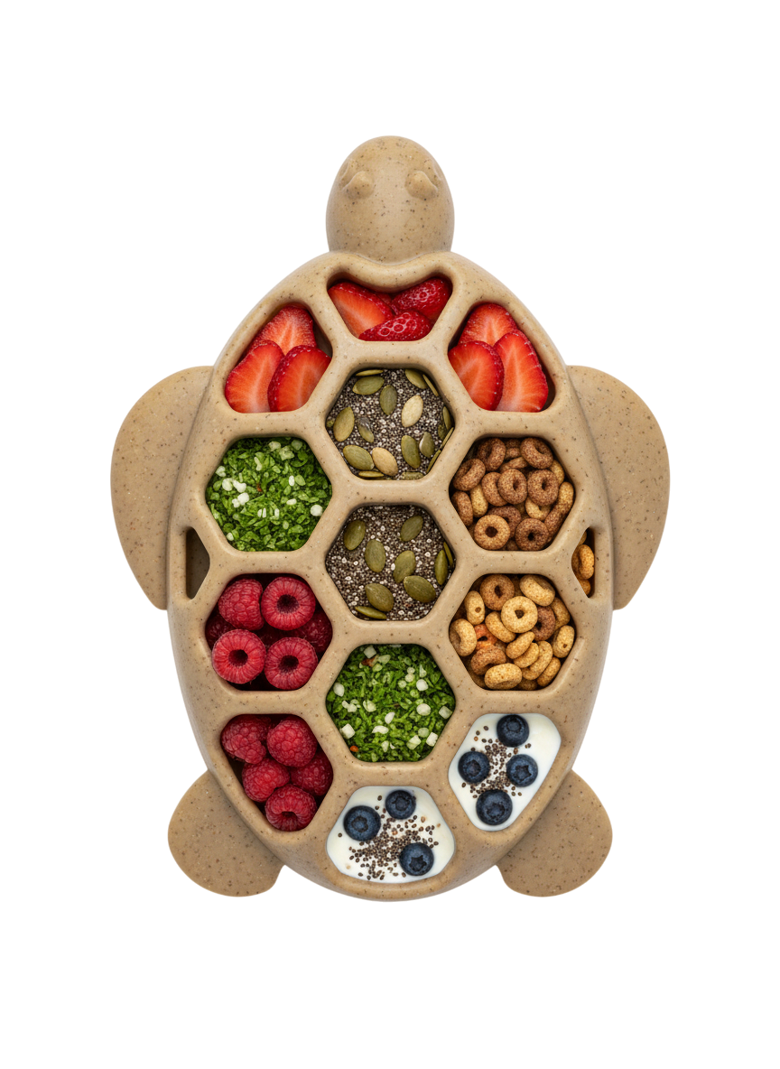 Turtle Durable Nylon Chew and Enrichment Toy