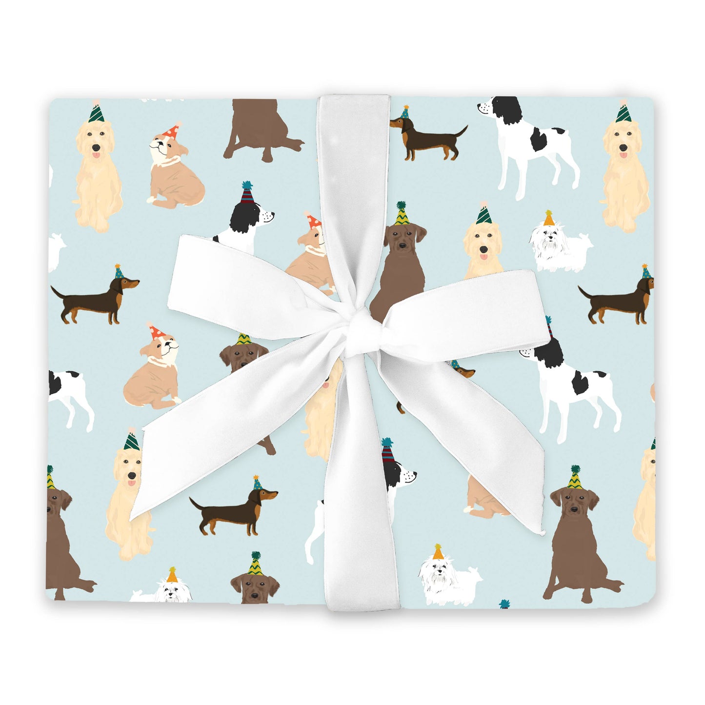 Party Dogs Wrapping Paper Continuous Roll