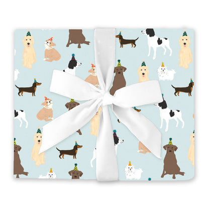 Party Dogs Wrapping Paper Continuous Roll