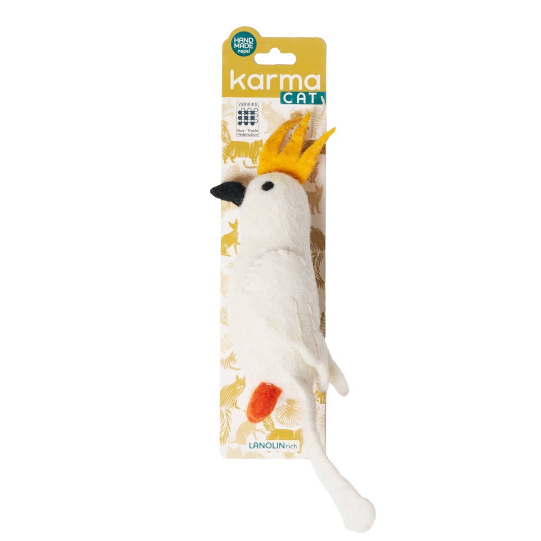 Cat Toy, Wool Kicker, Tropical Birds