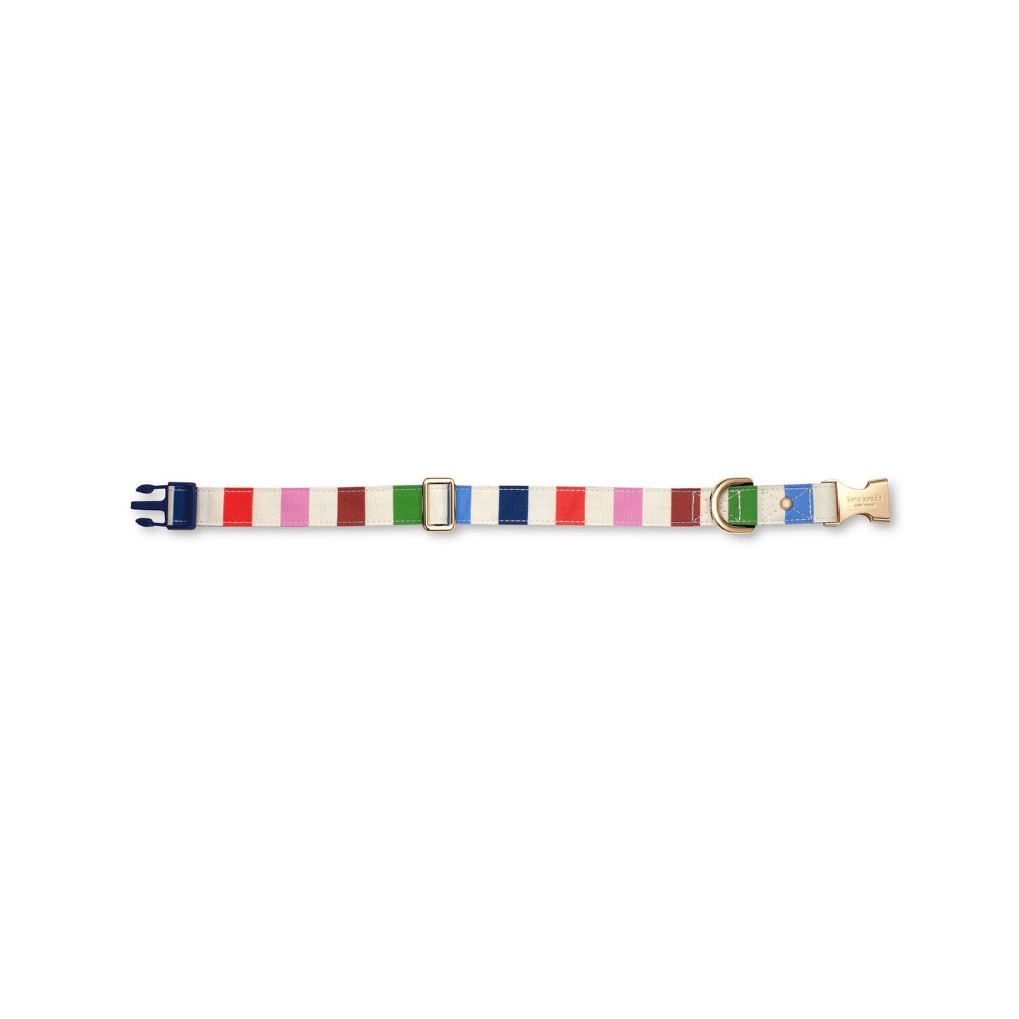 Kate Spade Large Dog Collar, Adventure Stripe