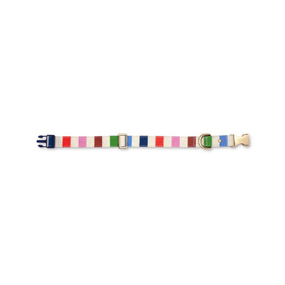 Kate Spade Large Dog Collar, Adventure Stripe