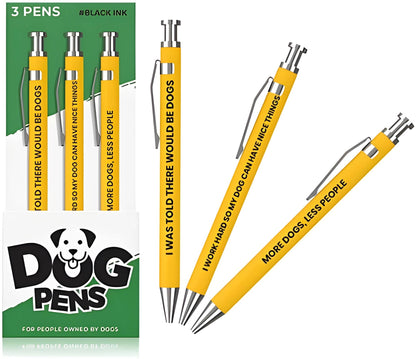 Dog-Themed Funny Pens