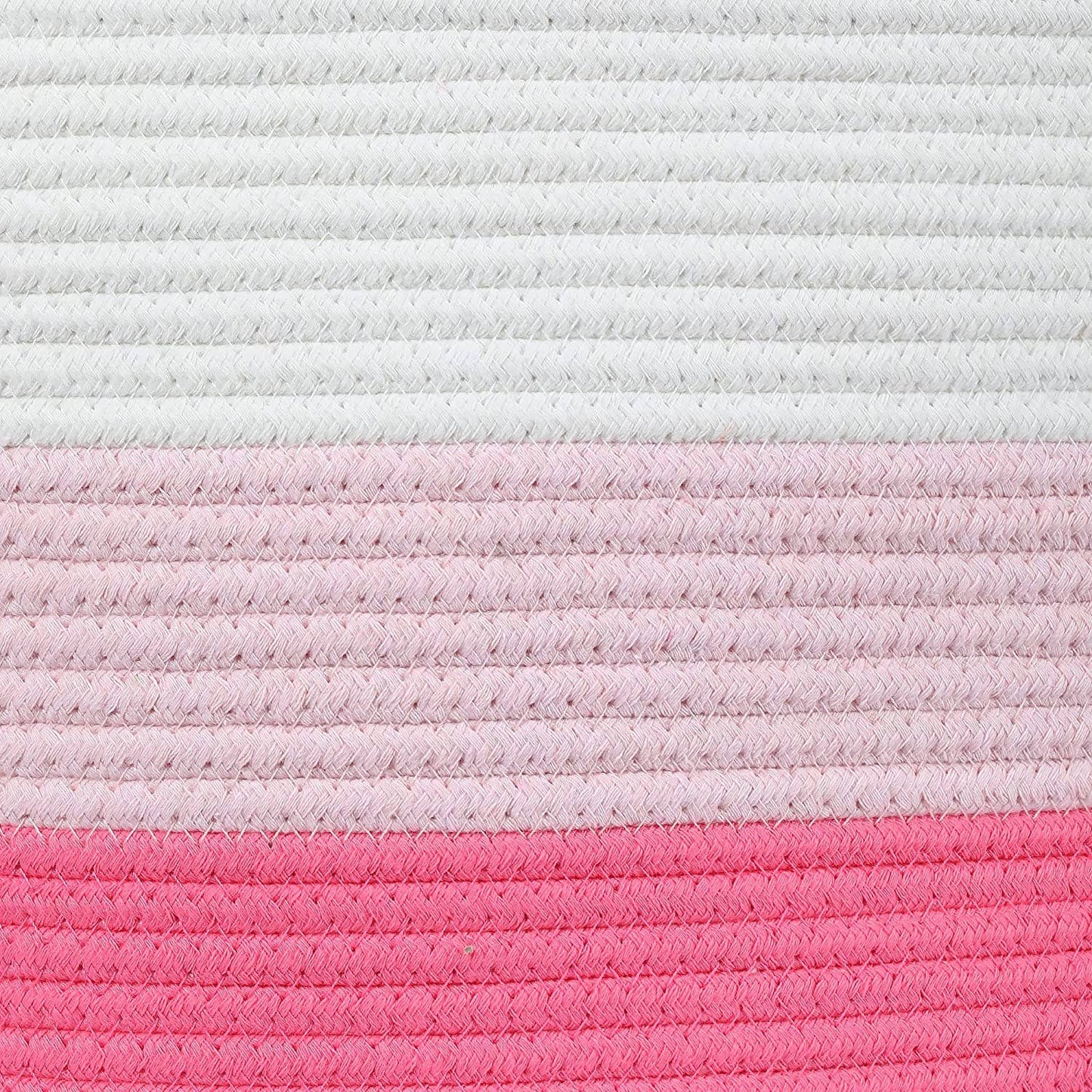 Midlee Pink 3 Tone Toys Basket