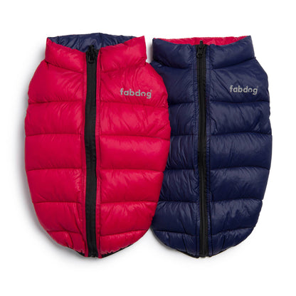 Pack N' Go Reversible Puffer Red/Navy