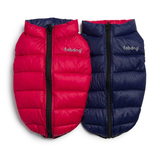 Pack N' Go Reversible Puffer Red/Navy