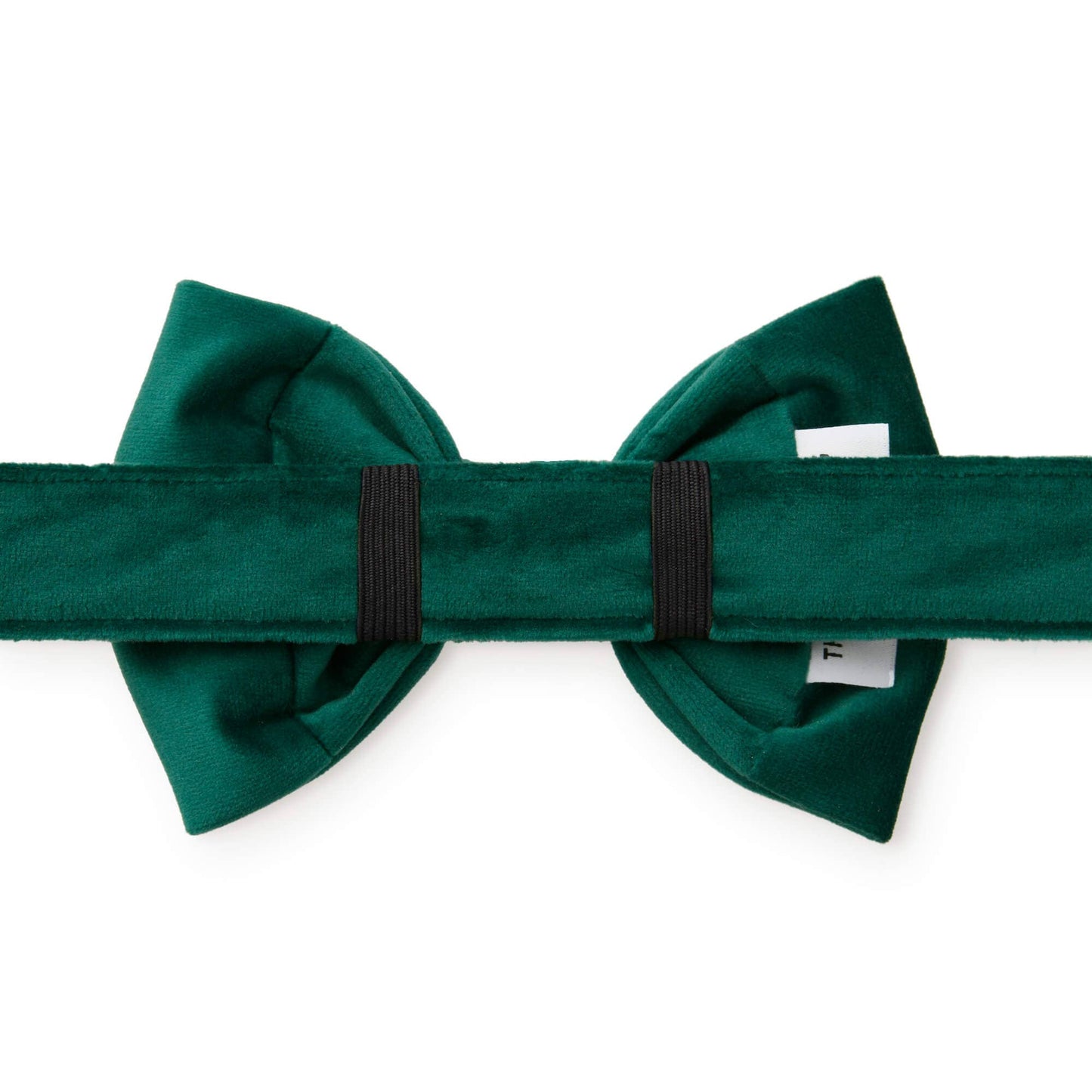 Foggy Dog Forest Green Velvet Bow Tie