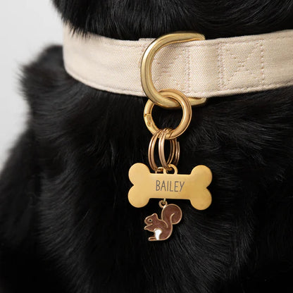 The Foggy Dog Collar Charm