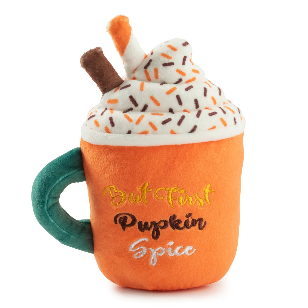 Haute Diggity Pupkin Spice Latte Mug Toy