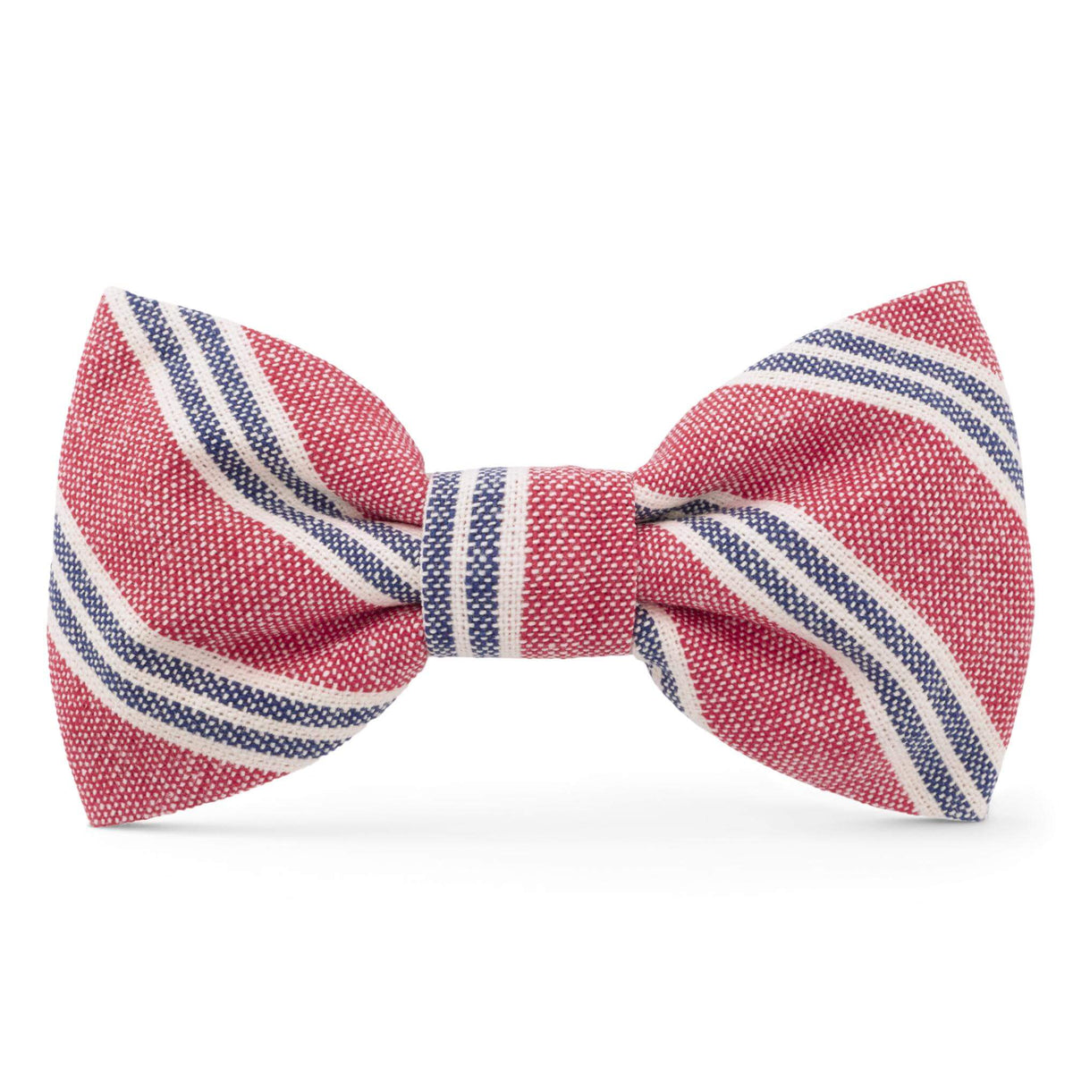 Nantucket Stripe Dog Bow Tie