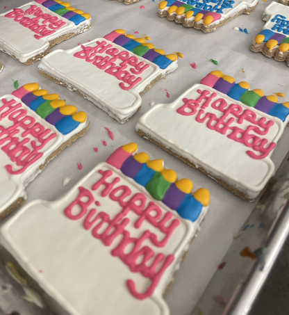 Lucky Biscuit Customizable Birthday Cake Cookie