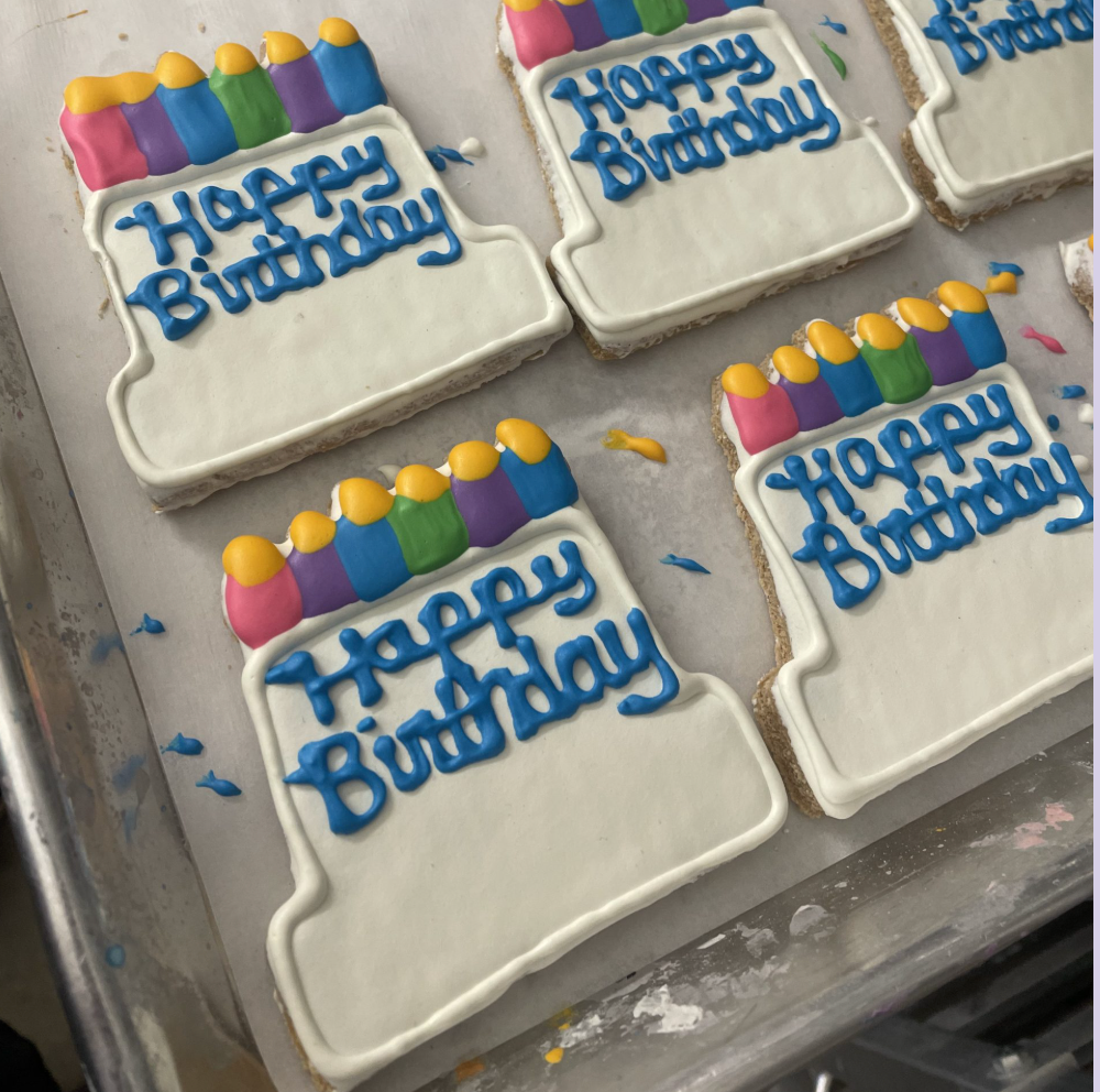 Lucky Biscuit Customizable Birthday Cake Cookie
