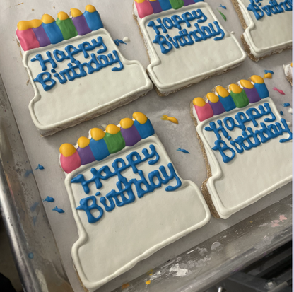 Lucky Biscuit Customizable Birthday Cake Cookie