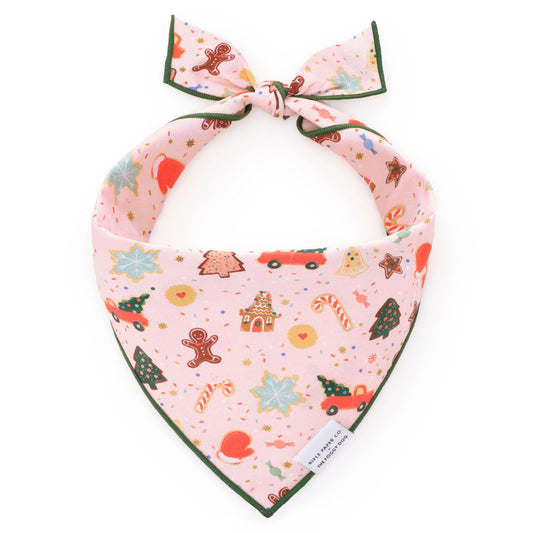 Foggy Dog Holiday Cookies Dog Bandana