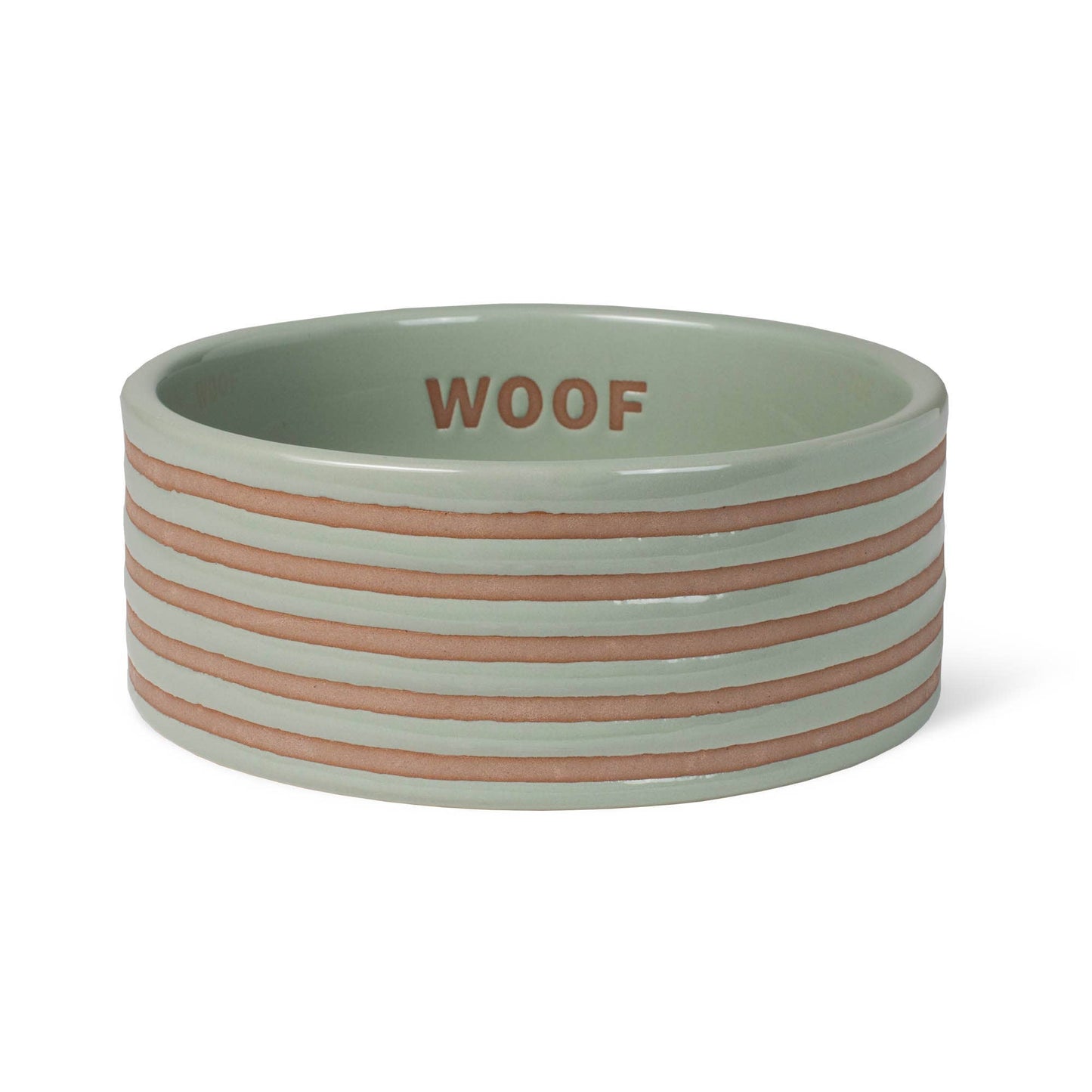 STRIPED PET BOWL
