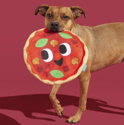 BARK Signore Pizza Face Dog Toy