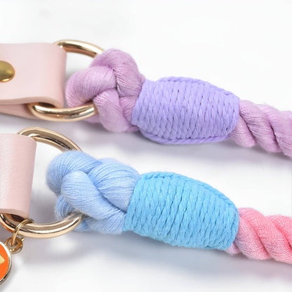 Loofie - Colorful Dog Collar & Leash (not sold as a set)