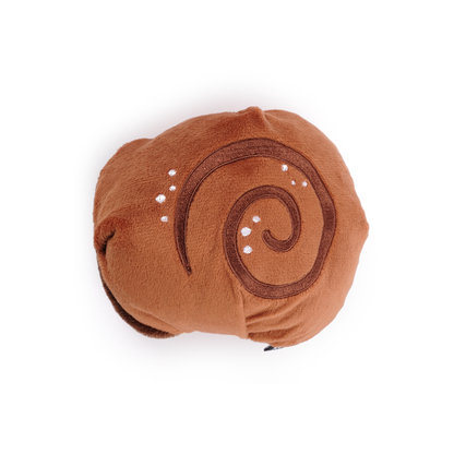 CHEWFFON Cinnamon Roll Squeaky Snuffle Toy