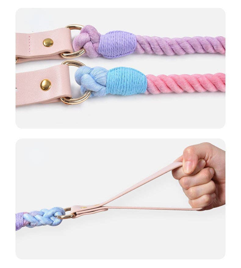 Loofie - Colorful Dog Collar & Leash
