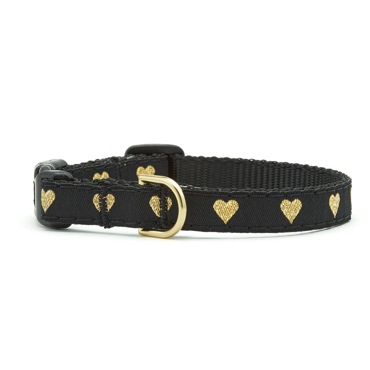 Heart of Gold Cat Collar