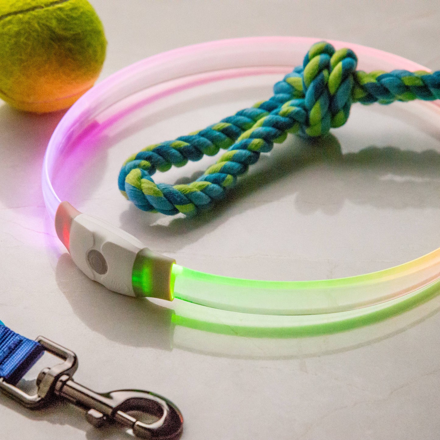 Nite Ize Rechargeable LED Safety Necklace Disco