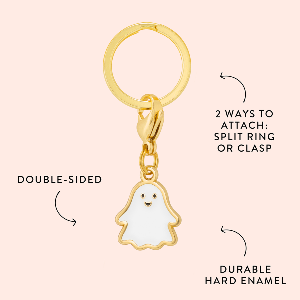 Glow Ghost Charm