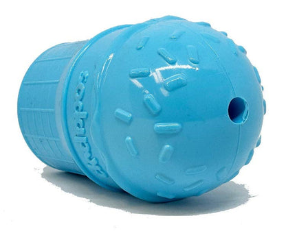 Ice Cream Cone Durable PUP-X Chew Toy and Treat Dispenser