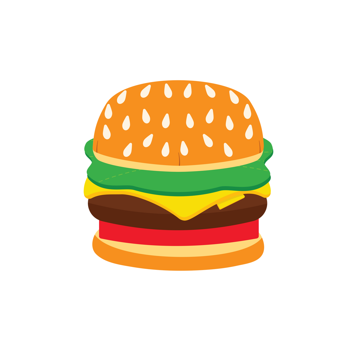 Cheeseburger Interactive Snuffle Dog Toy