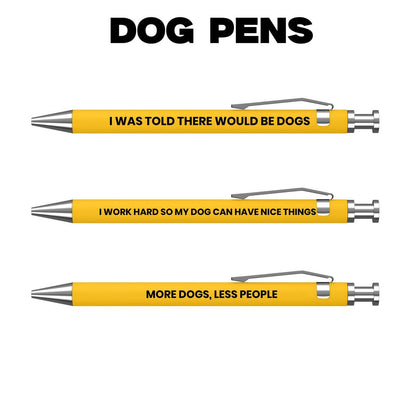 Dog-Themed Funny Pens