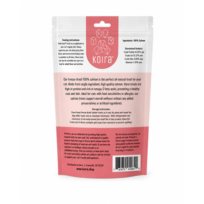 Freeze-Dried Salmon Cat Treats