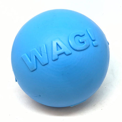 Wag Ball Durable Rubber Chew & Retrieving Toy