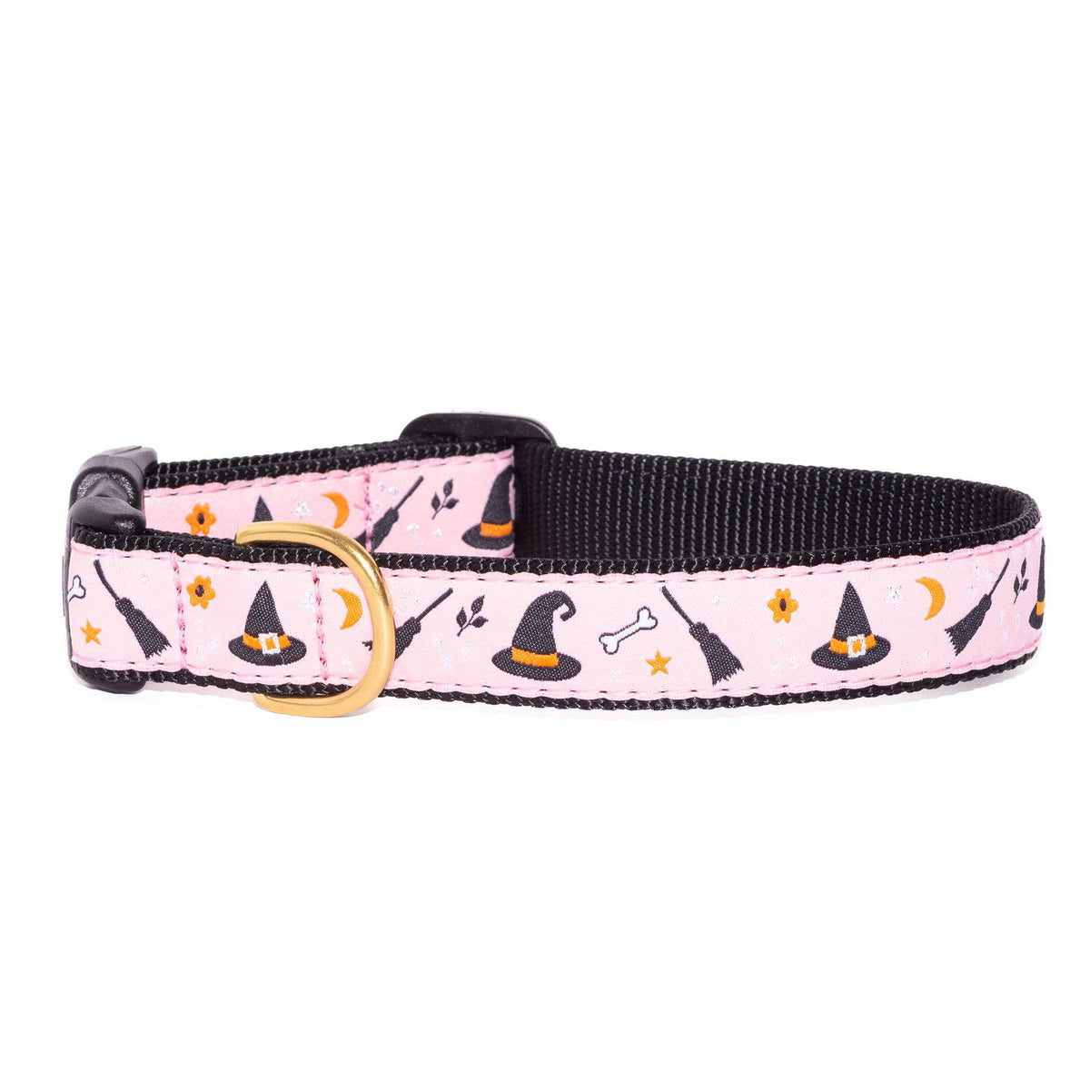 Witchy Halloween Dog Collar