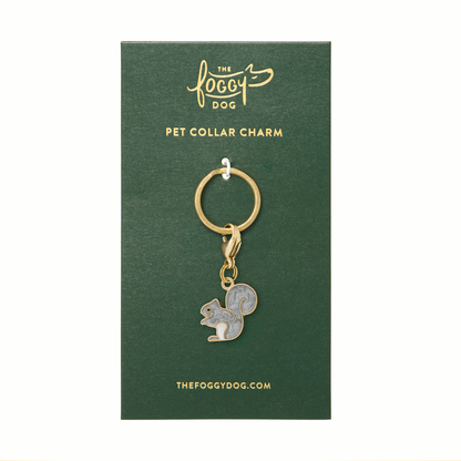 Squirrel Collar Charm