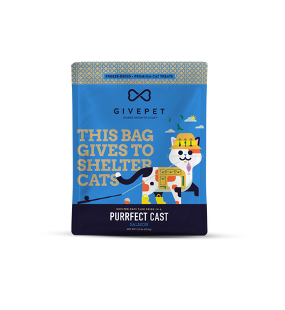 GivePet Purrfect Cast Freeze Dried Cat Treats