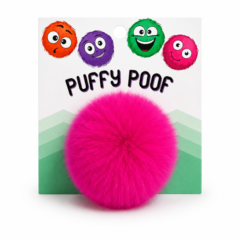 Puffy Poof Cat Toy