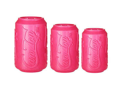 Puppy Can Toy - Chew Toy - Treat Dispenser - Pink