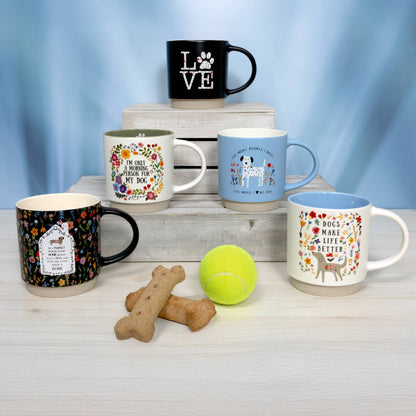 Dog Home Mug 18oz