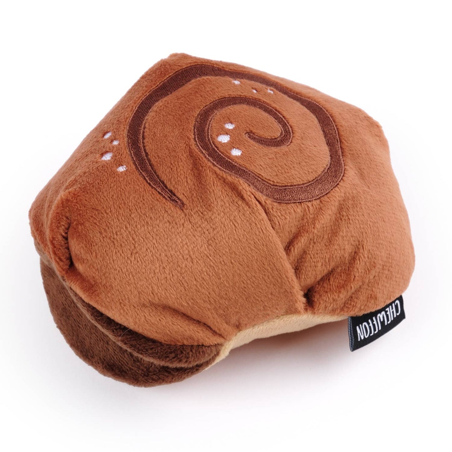 CHEWFFON Cinnamon Roll Squeaky Snuffle Toy