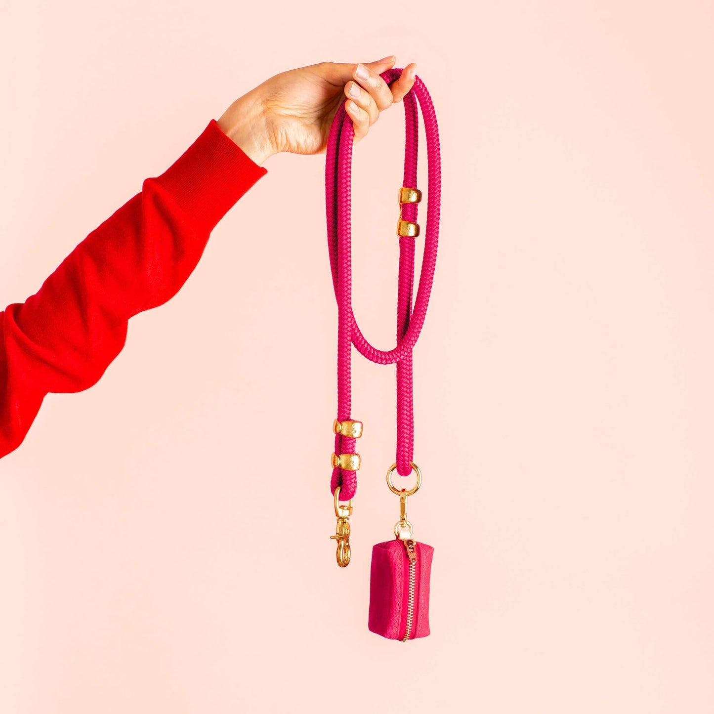 Foggy Dog Hot Pink Poop Bag Dispenser